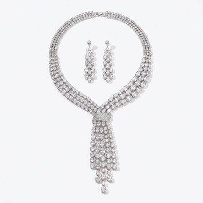 Starlight Tassel Jewelry Set - Voisson