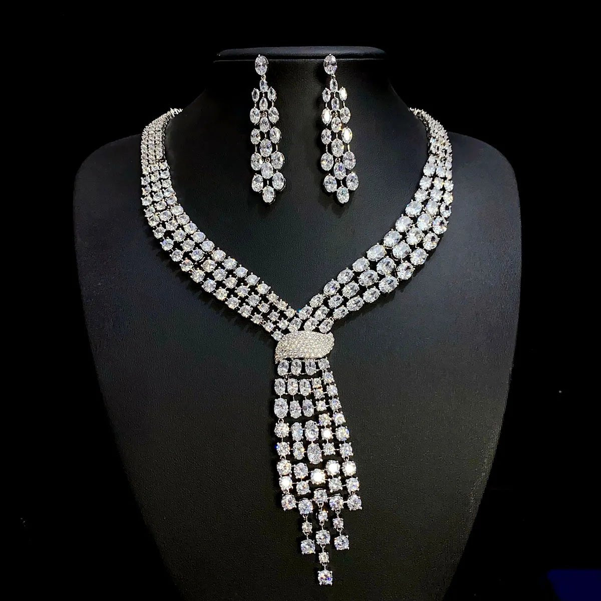 Starlight Tassel Jewelry Set - Voisson