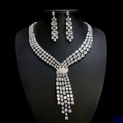 Starlight Tassel Jewelry Set - Voisson