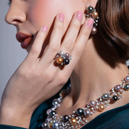 Starlit Harmony Earrings - Voisson