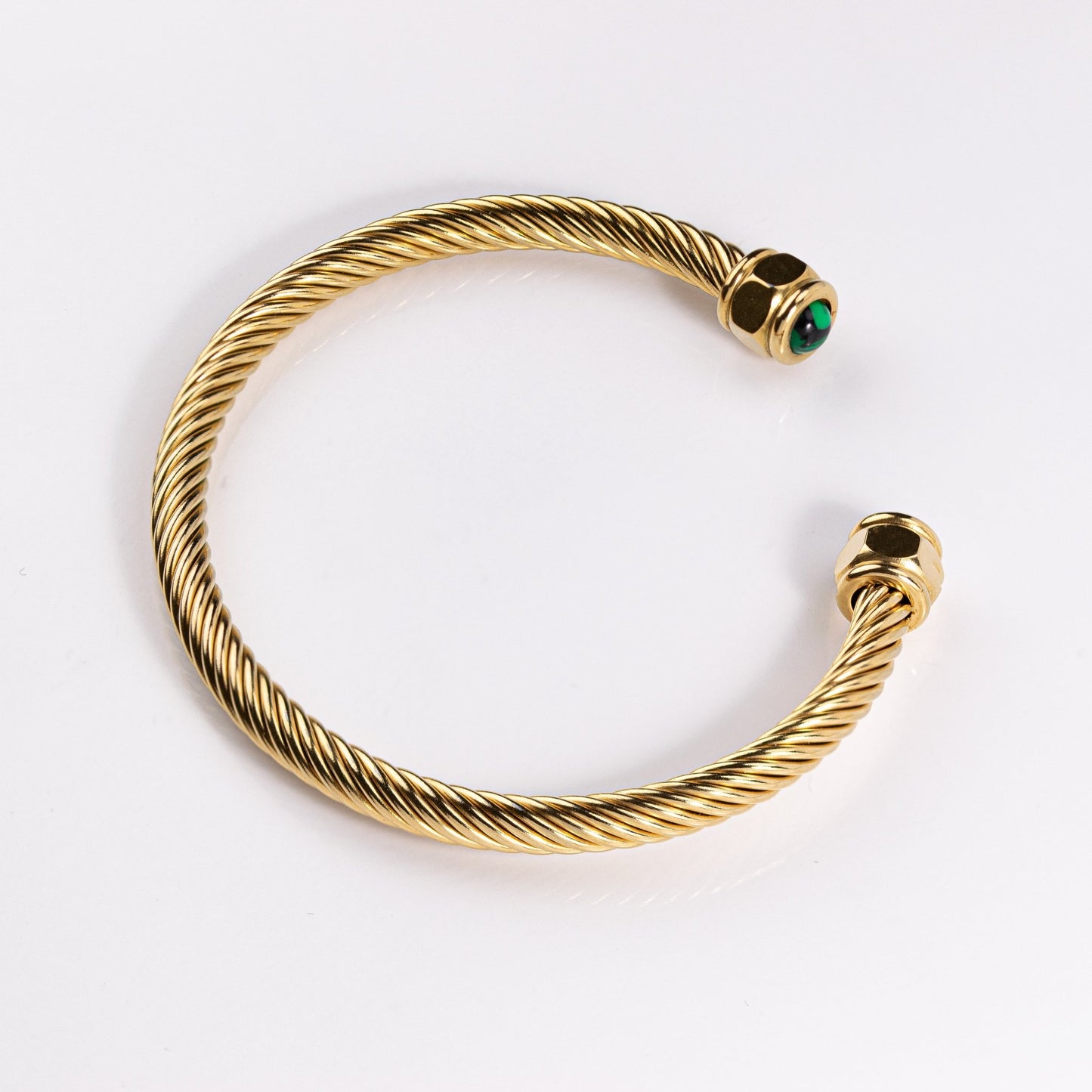 Strata 18K Gold Plated SS Bracelet - Voisson