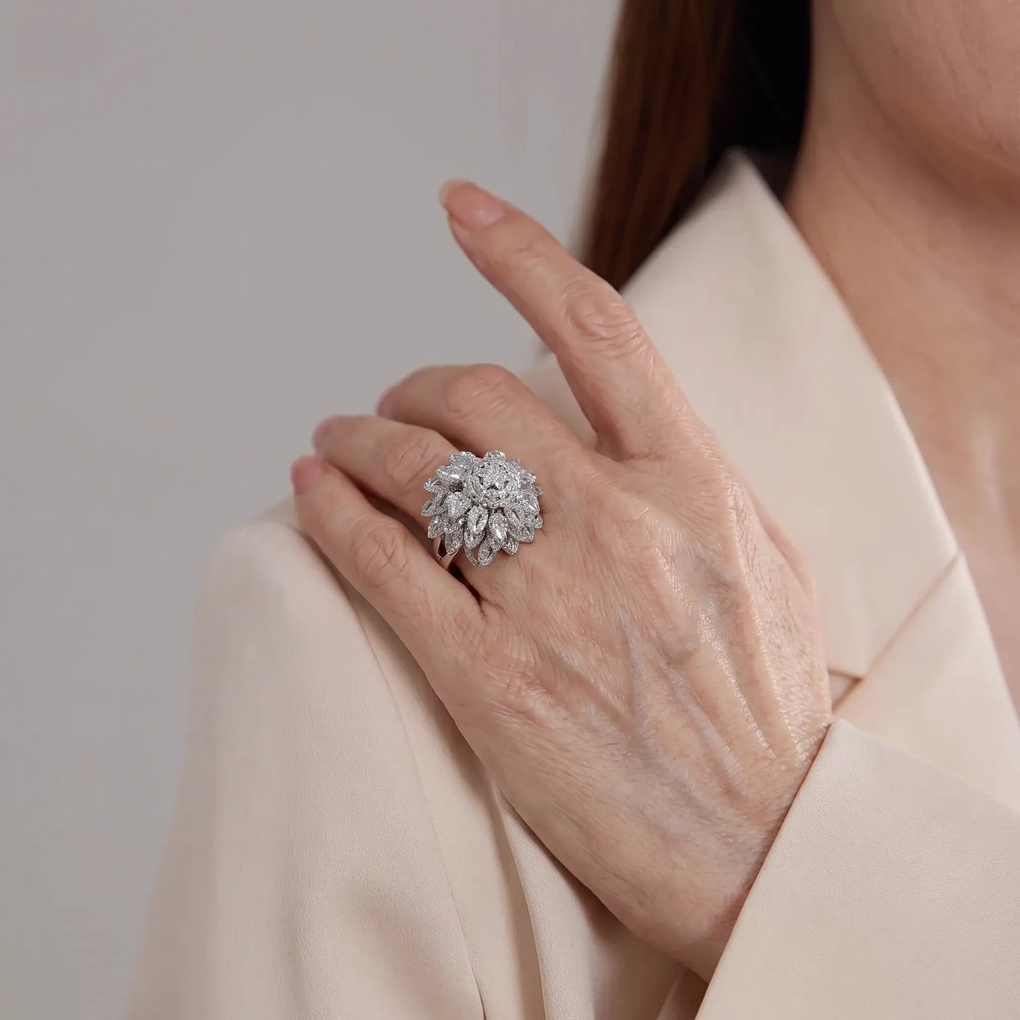 Sunflare Bloom Ring - Voisson