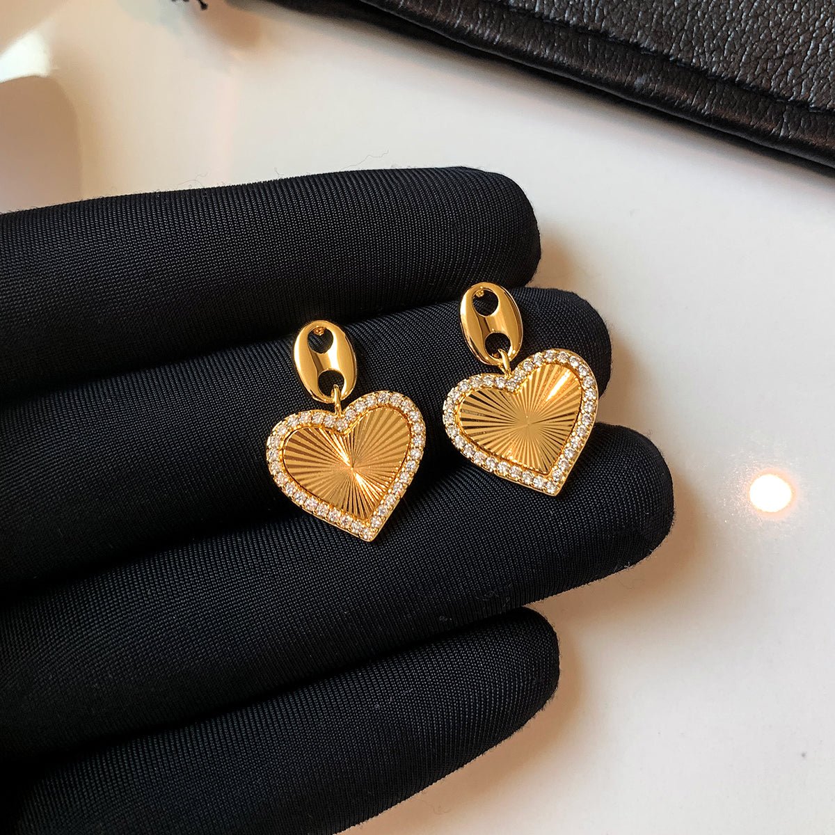 Sunray Heart Earrings - Voisson