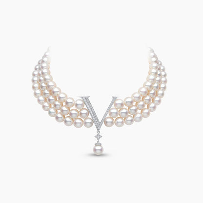 Swanlight Pearl Necklace - Voisson
