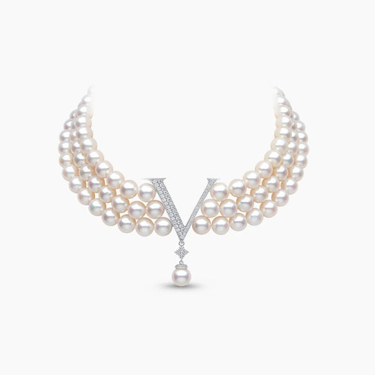 Swanlight Pearl Necklace - Voisson