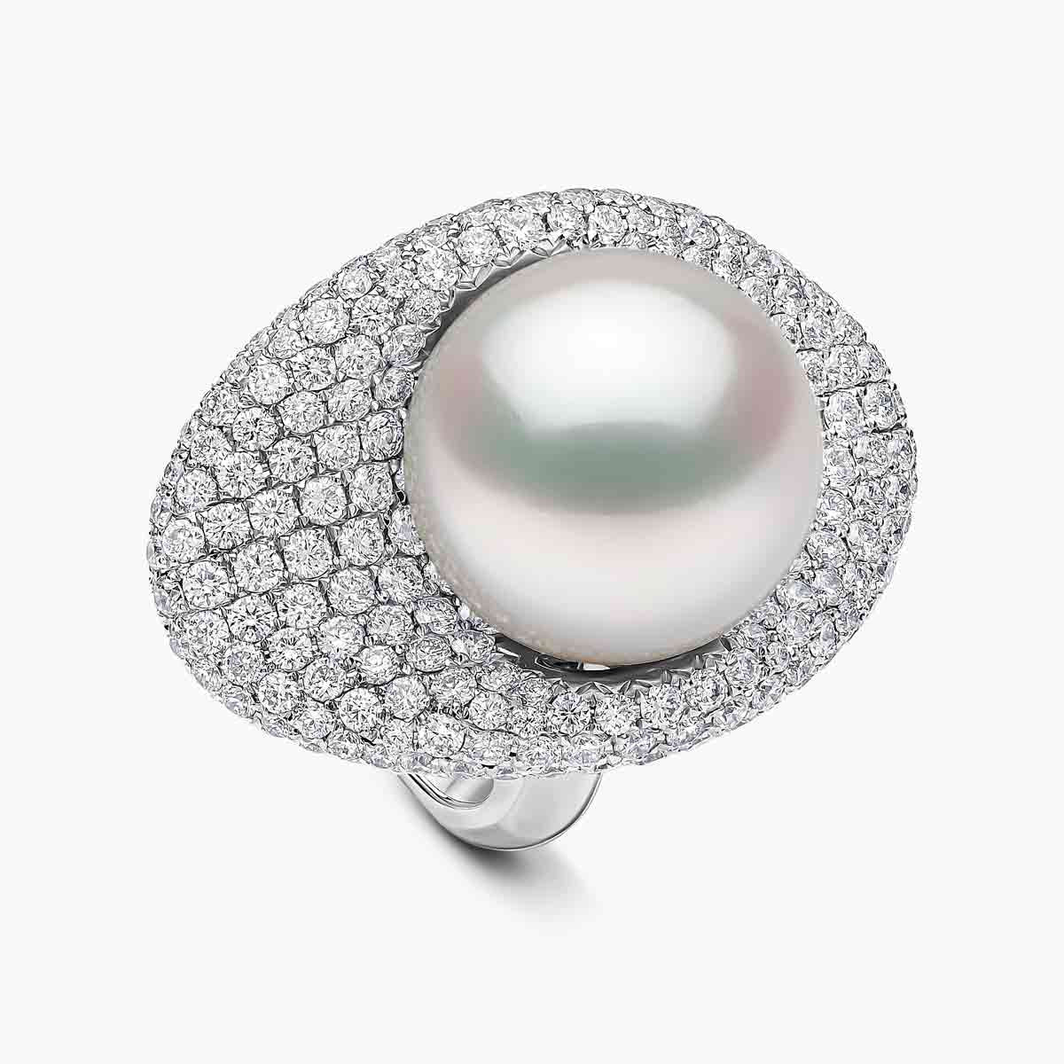 Swanlight Pearl Ring - Voisson