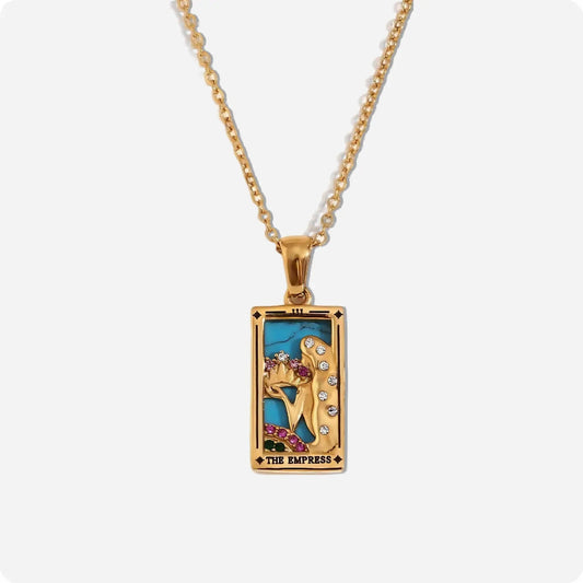 Tarot Empress Charm Necklace - Voisson