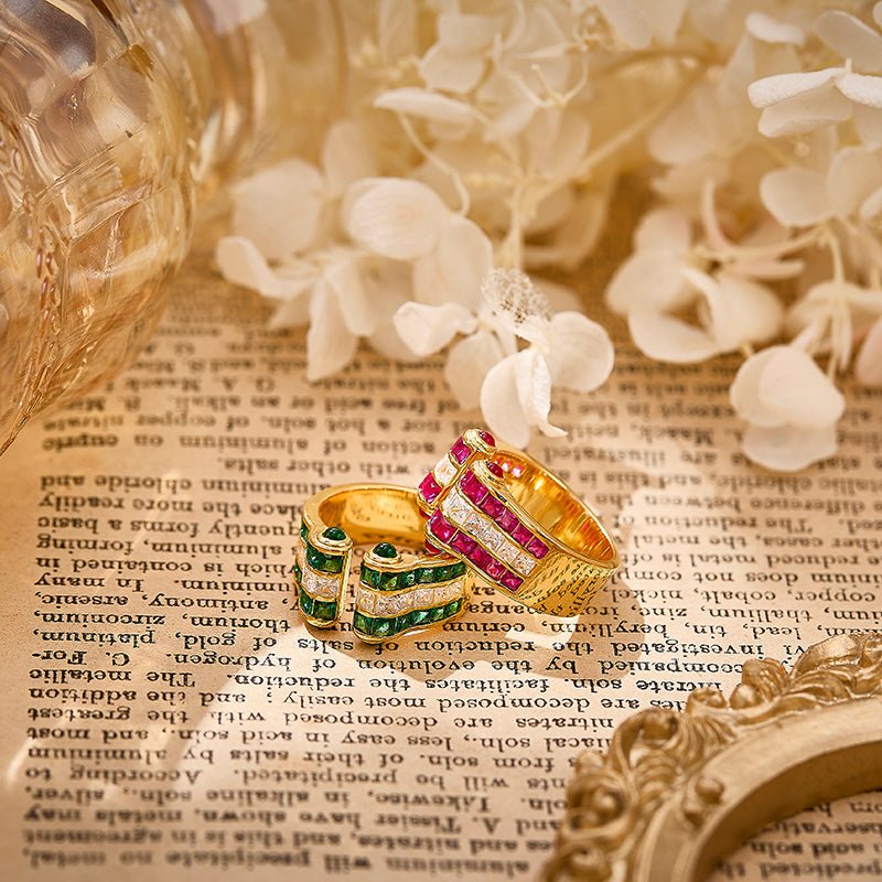 Temple Crest Ring - Voisson