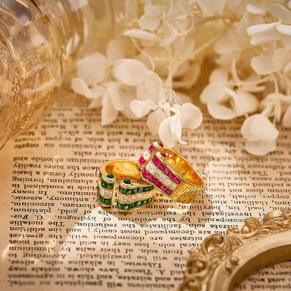 Temple Crest Ring - Voisson