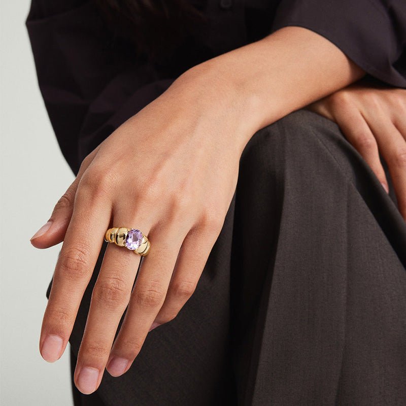 Timeless Aura Gem Ring - Voisson
