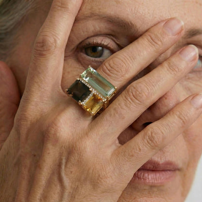 TriTone Mirage Ring - Voisson