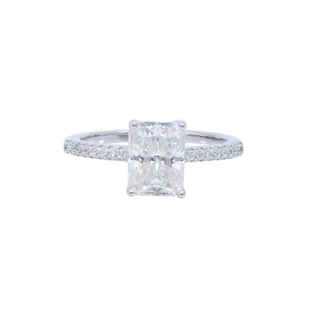 TwilightTassel 925 Silver 1Ct - 3Ct Moissanite Ring - Voisson