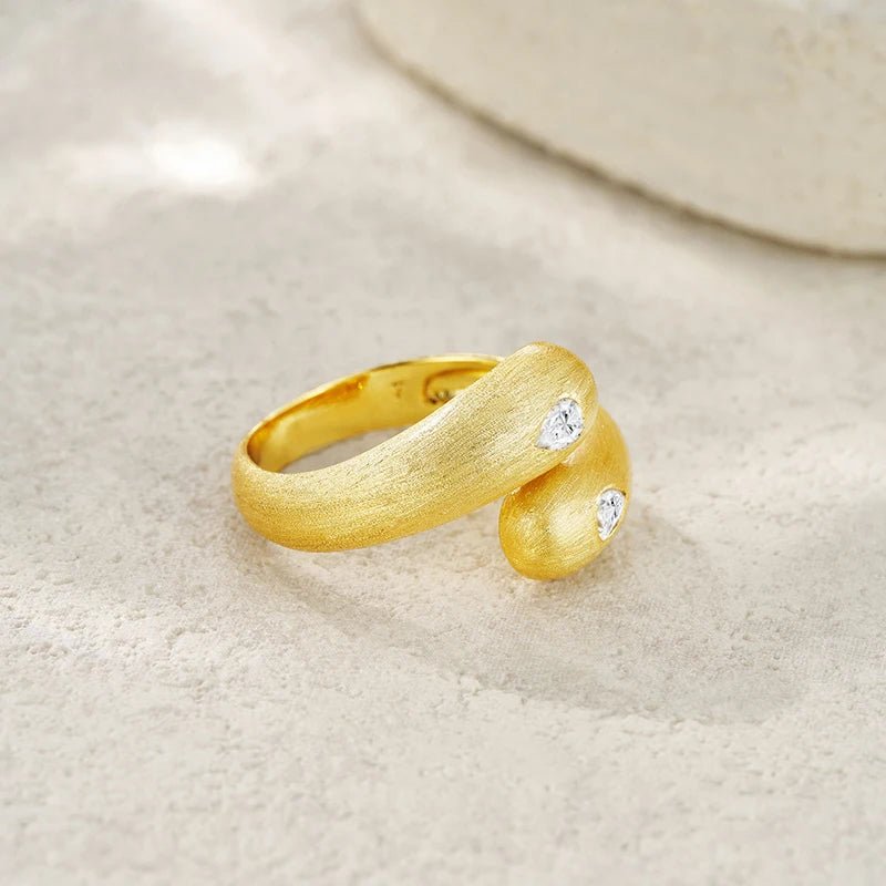 Twin Flame Zircon Ring - Voisson