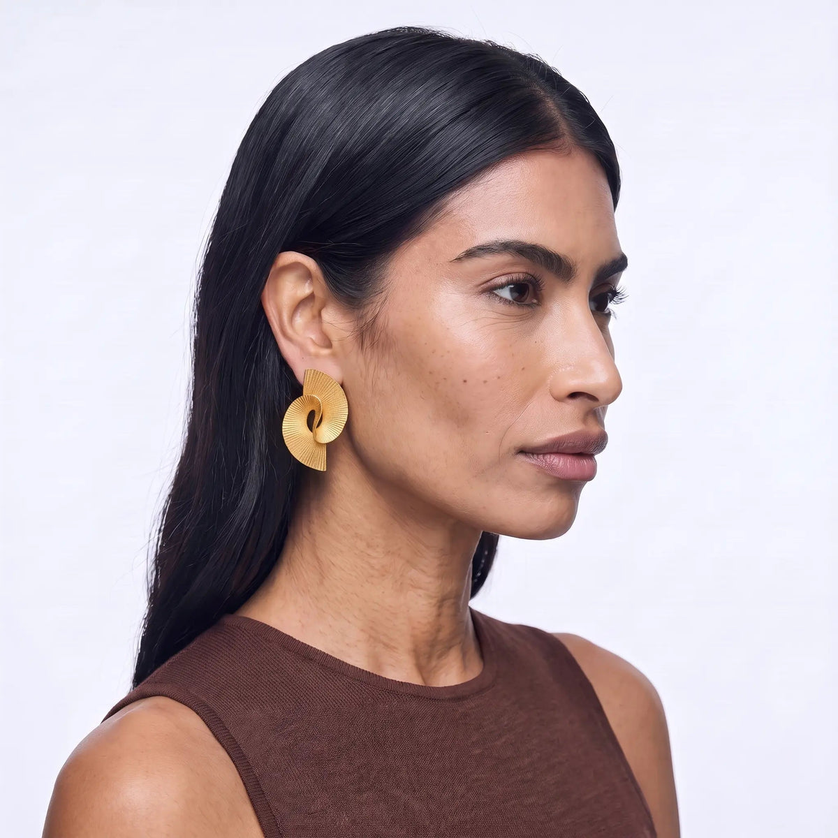 Twist Halo Earrings - Voisson