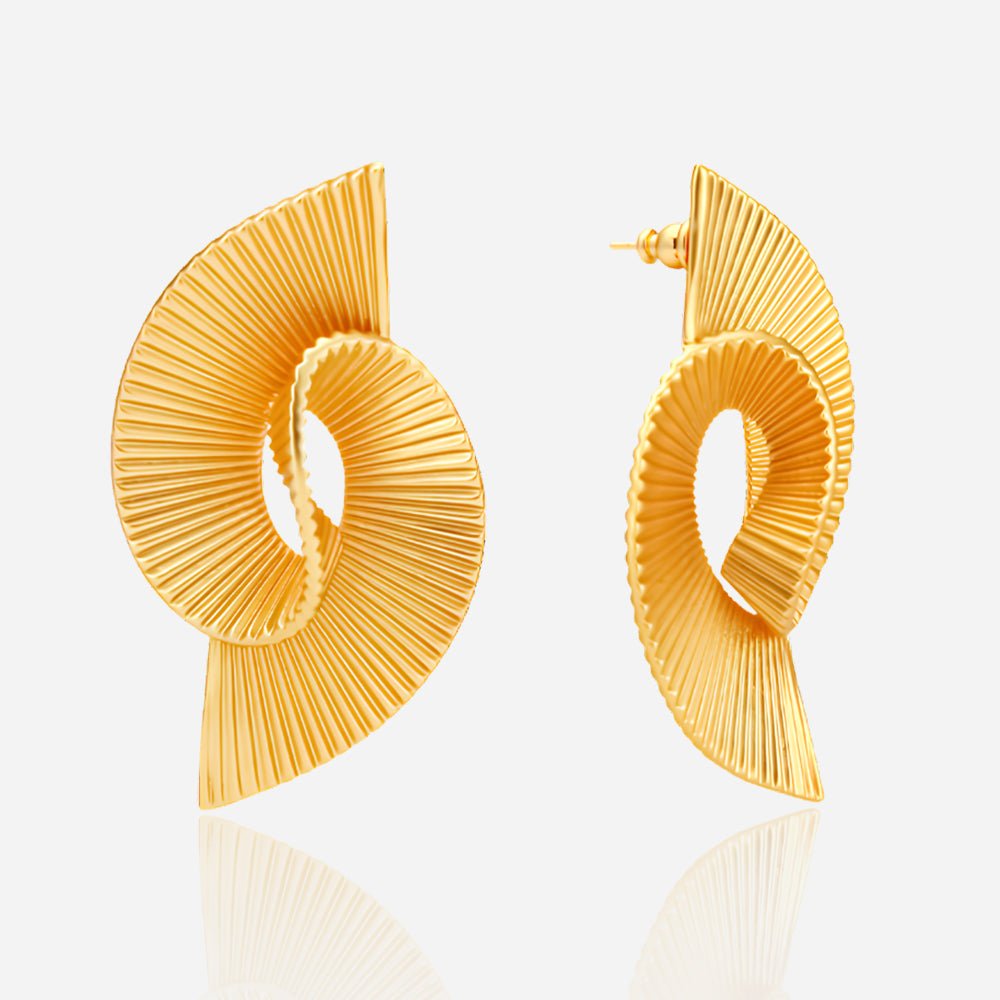 Twist Halo Earrings - Voisson