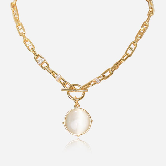 Urban Locket Link Necklace - Voisson