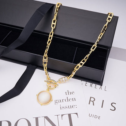Urban Locket Link Necklace - Voisson