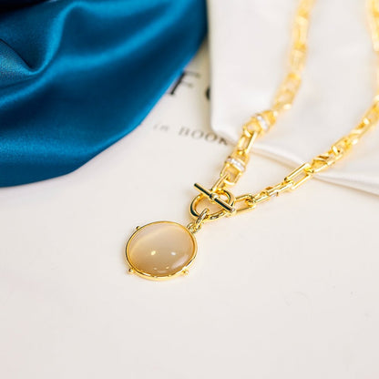 Urban Locket Link Necklace - Voisson
