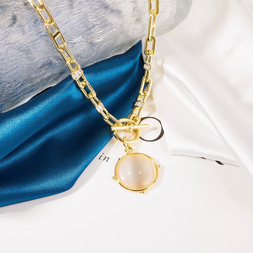 Urban Locket Link Necklace - Voisson