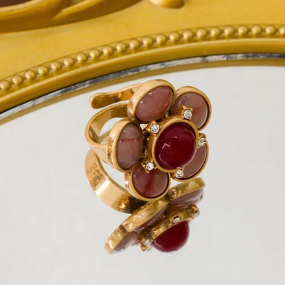Verdant Bloom Vintage Ring - Voisson