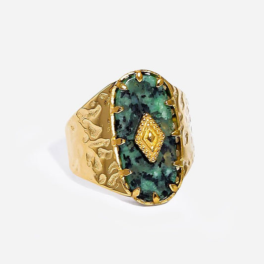 VerdantMystique Bold Ring - Voisson