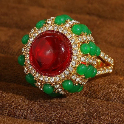 Vintage Court Jewel Ring - Voisson