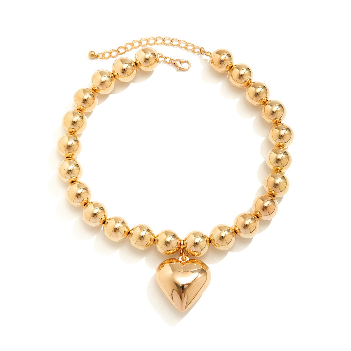 Vivify Love Heart Chunky Necklace - Voisson