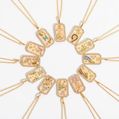 Zodiac Luminary Luxe Necklace - Voisson