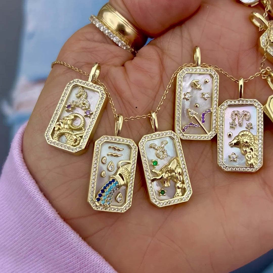 Zodiac Luminary Luxe Necklace - Voisson