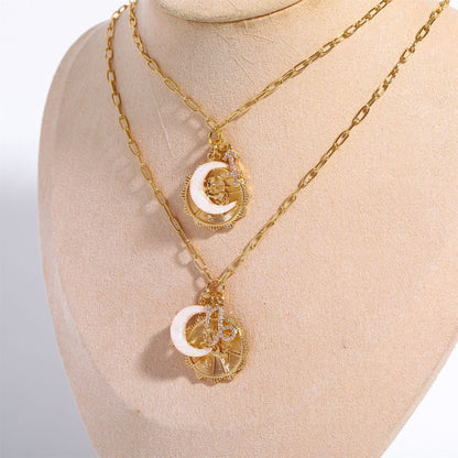 Zodiac Moonlight Necklace - Voisson